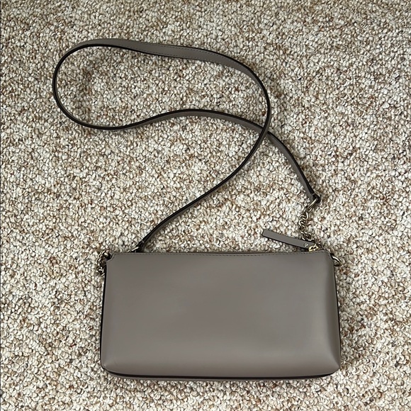 Kate Spade Gray / Light Purple Crossbody Bag with Chain Strap - Picture 6 of 10